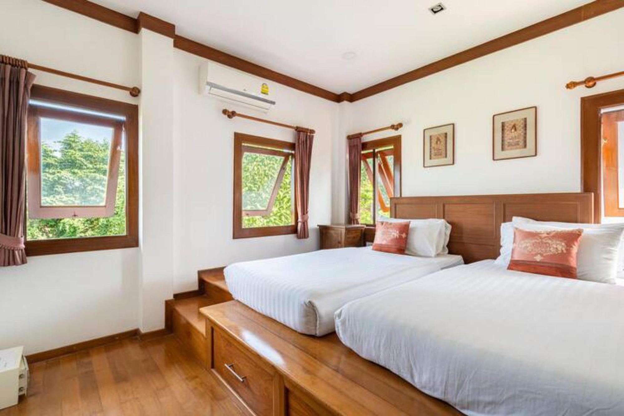 Thai Heritage Villa Melitta Bangrak Bohput, Beach, Pool, Seaviews, 6-Suite, Full Villa, Luxury, Aaa Location Koh Samui Exterior foto